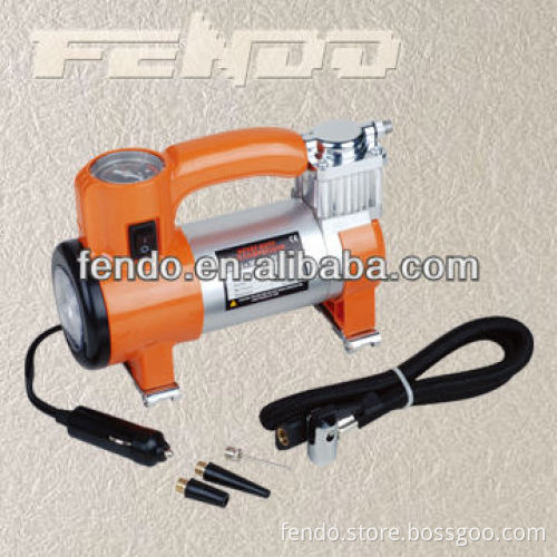 metal air compressor with light